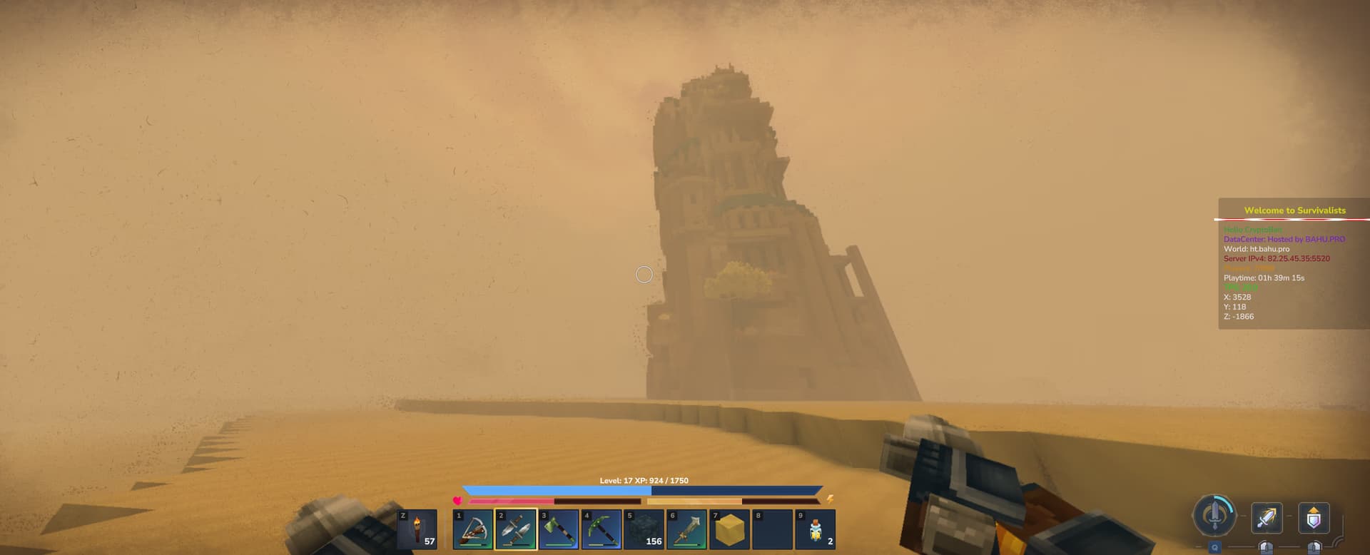 Server screenshot