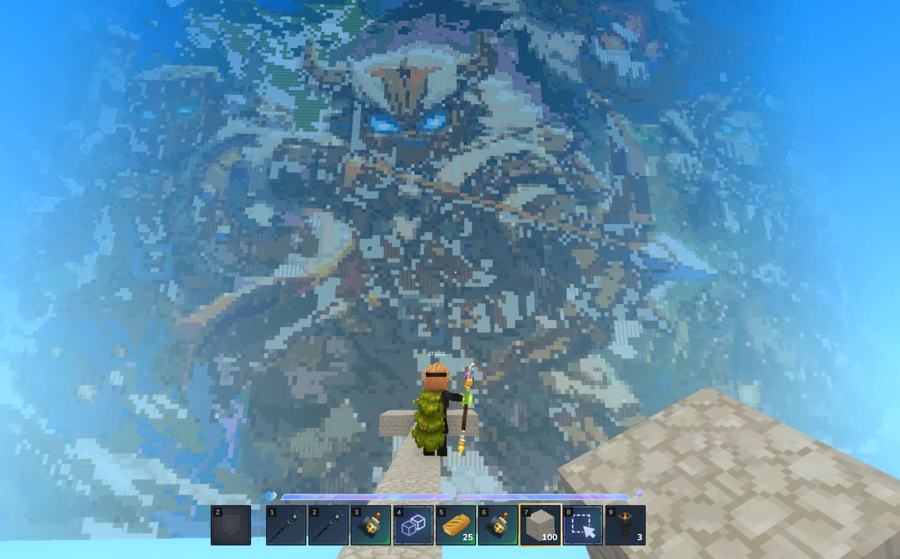 Server screenshot